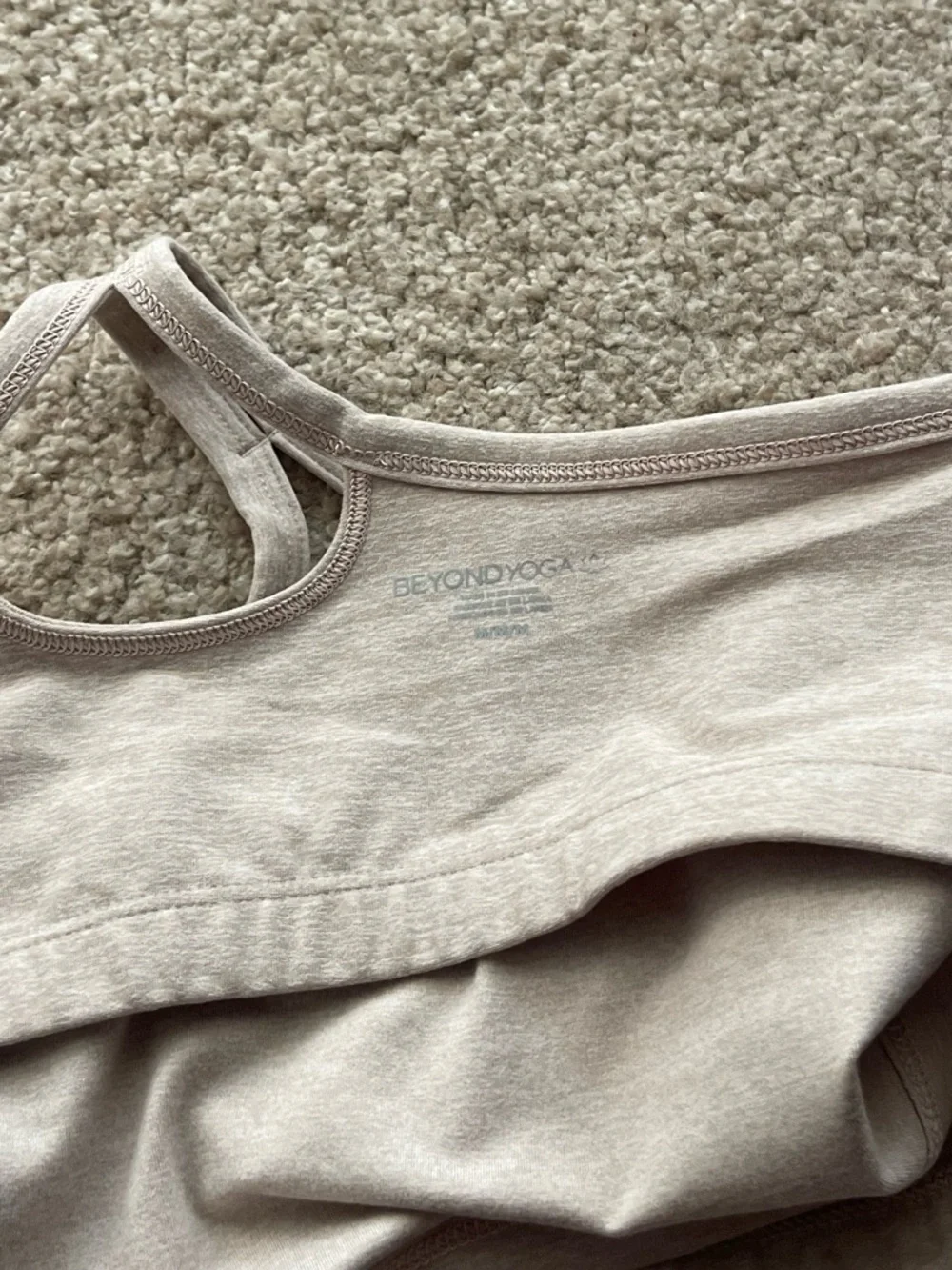 beyond yoga spacedye slim racerback cropped tank - Picture 6 of 6